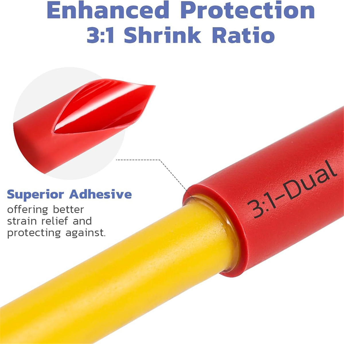 A002 220PCS 3:1 Heat Shrink Tu – обзор и цена Heat Shrink Tubing
