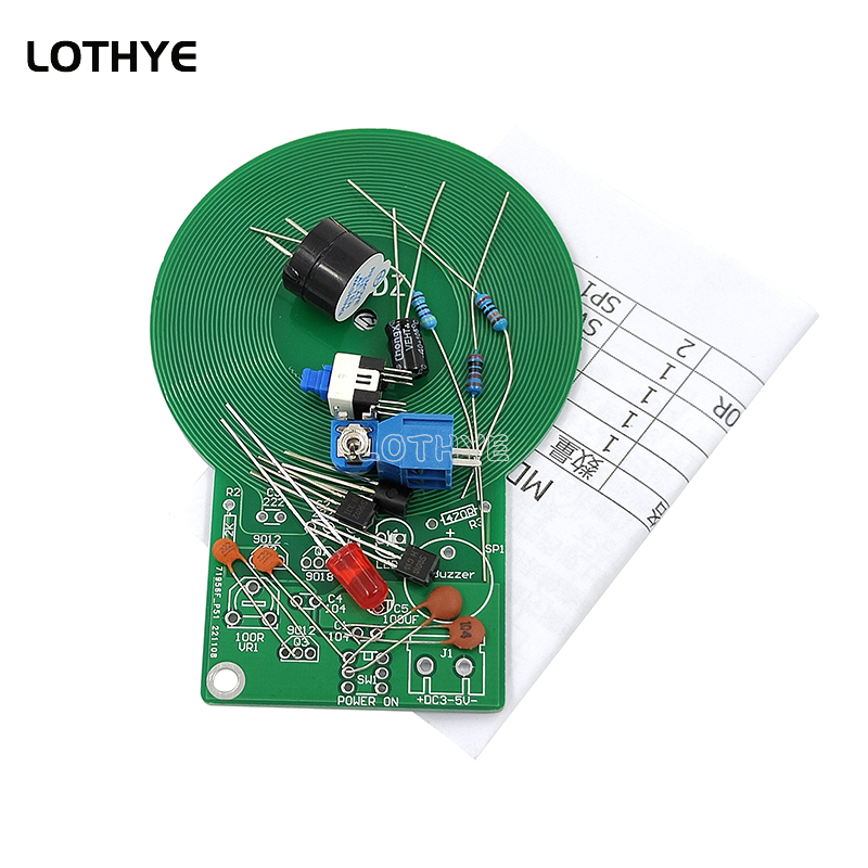 DC 3V-5V Metal Detector Kit DI – обзор и цена Diy Electronics Tool Kit