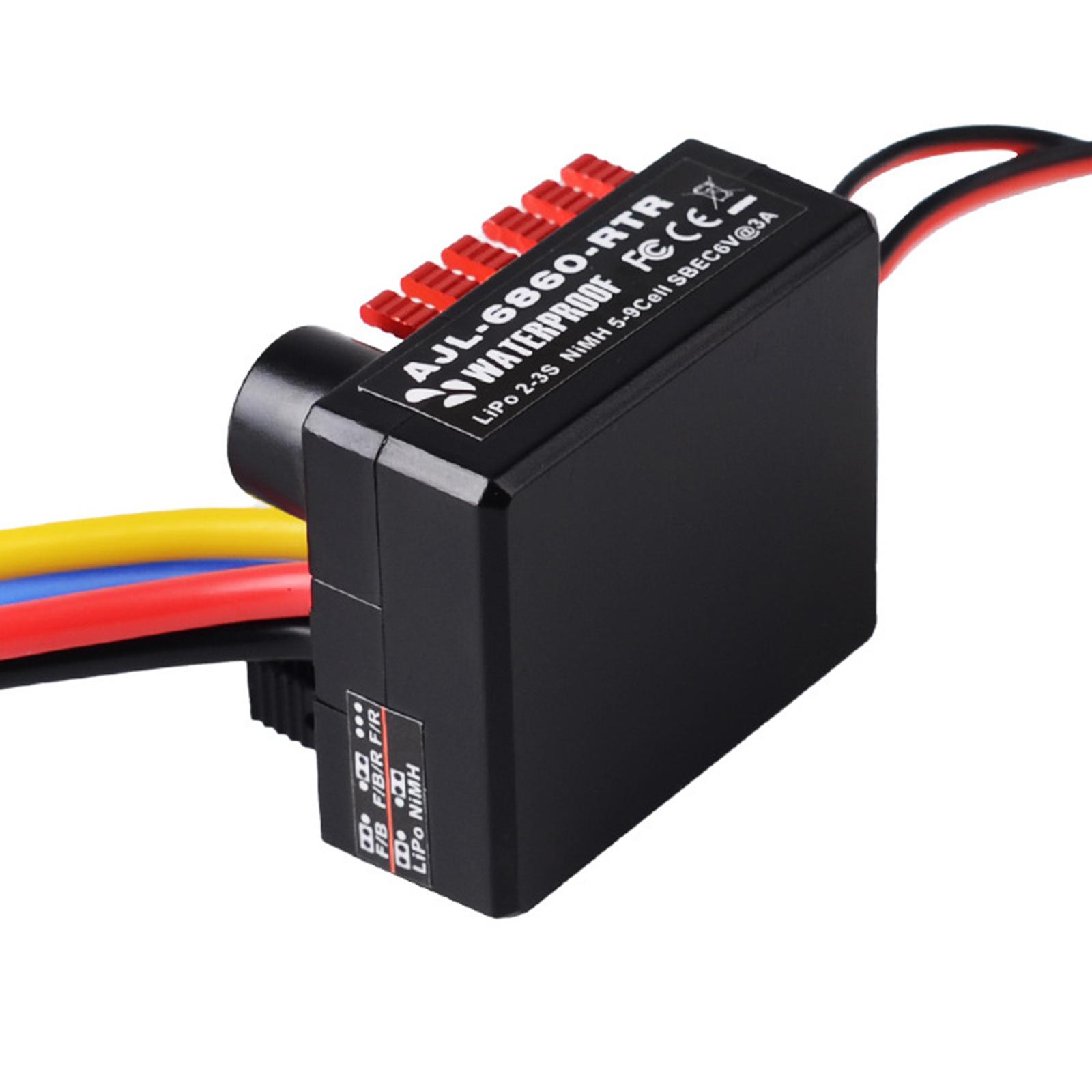 60A Brushed Electronic Speed C – обзор и цена Diy Boat Electronics