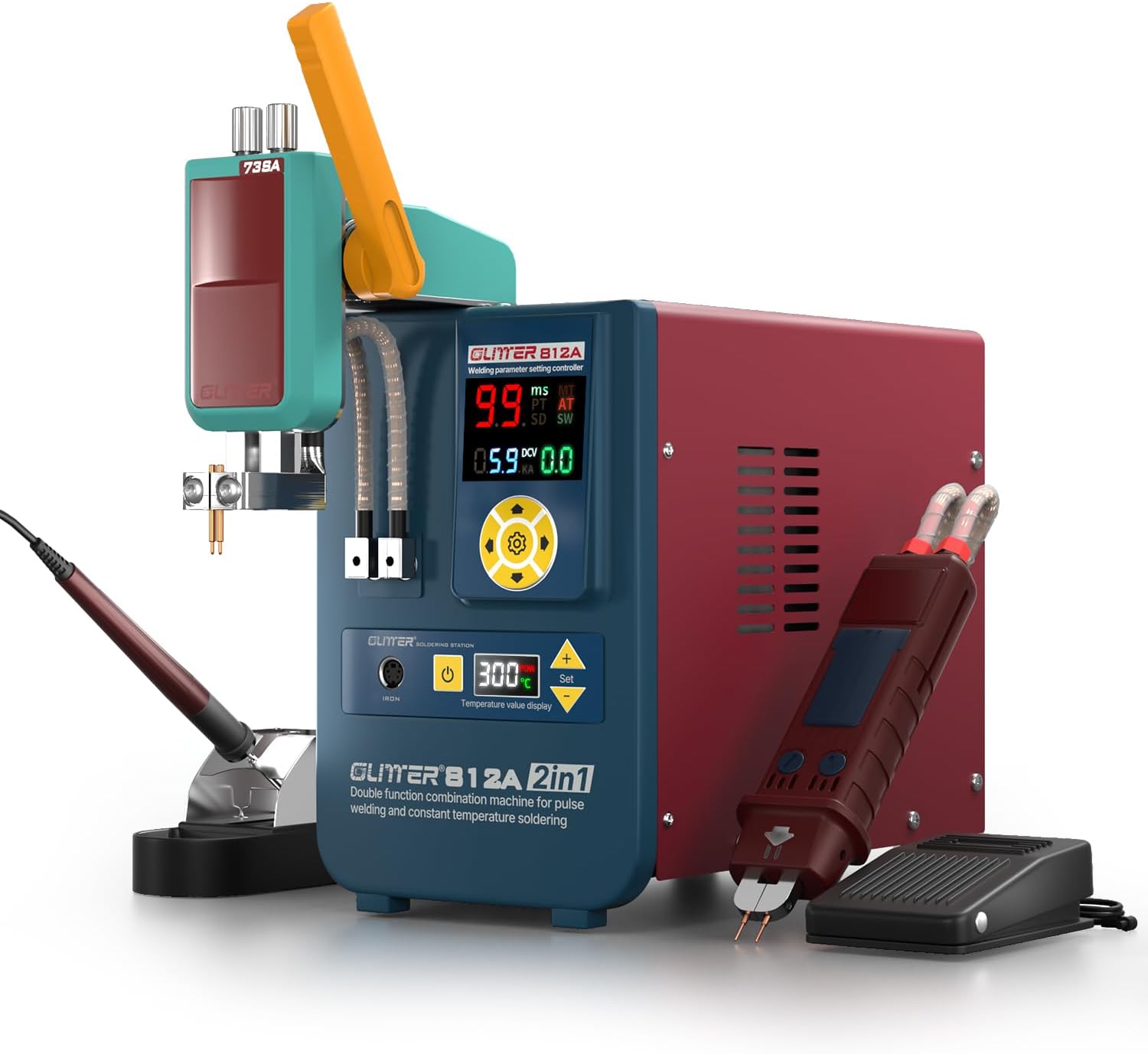 Spot Welder & Soldering Statio – обзор и цена Diy Electronics Spot Welder