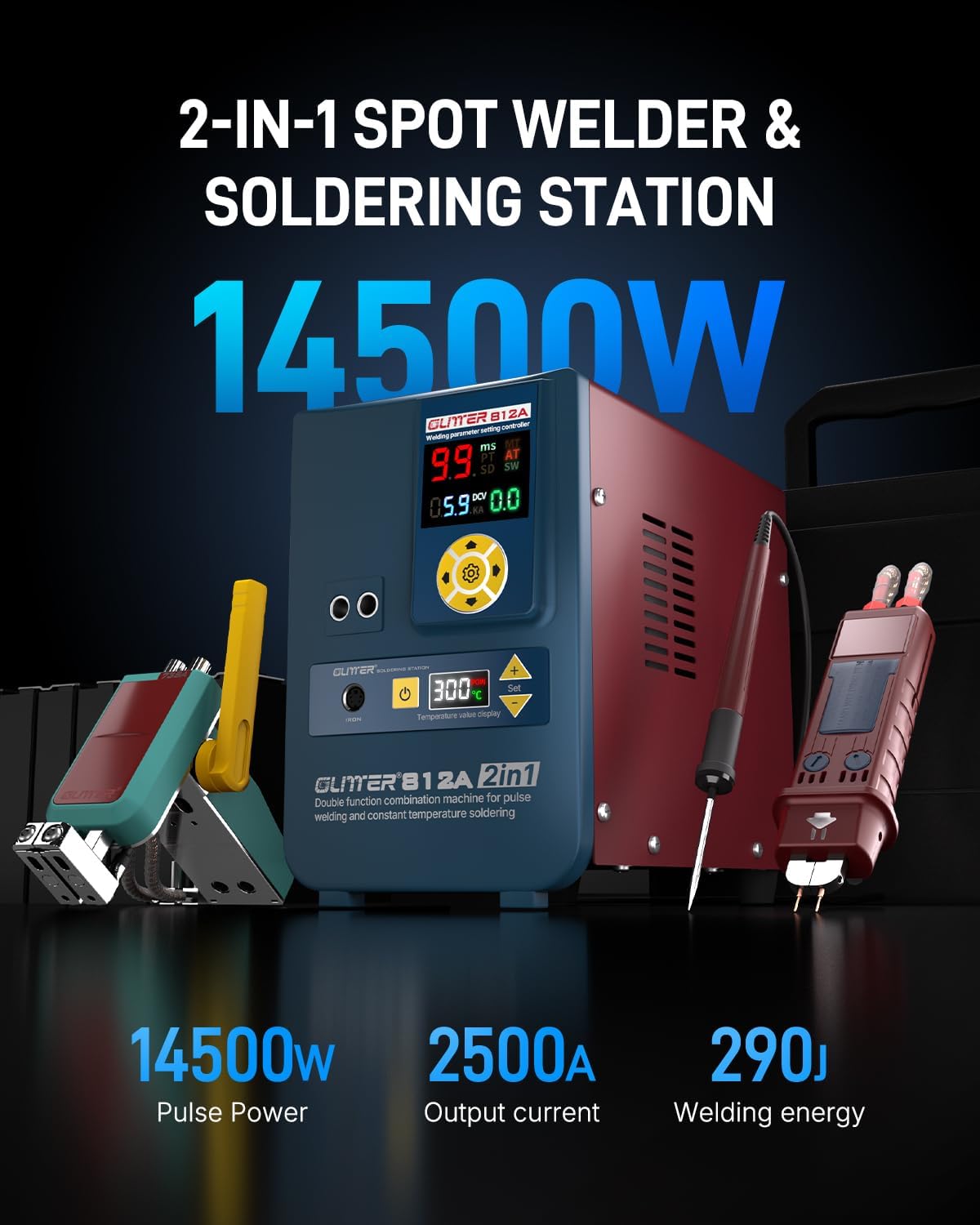 Spot Welder & Soldering Statio – обзор и цена Diy Electronics Spot Welder