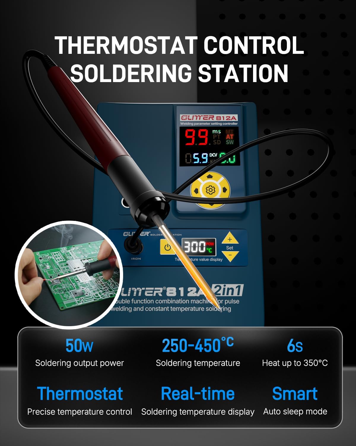 Spot Welder & Soldering Statio – обзор и цена Diy Electronics Spot Welder
