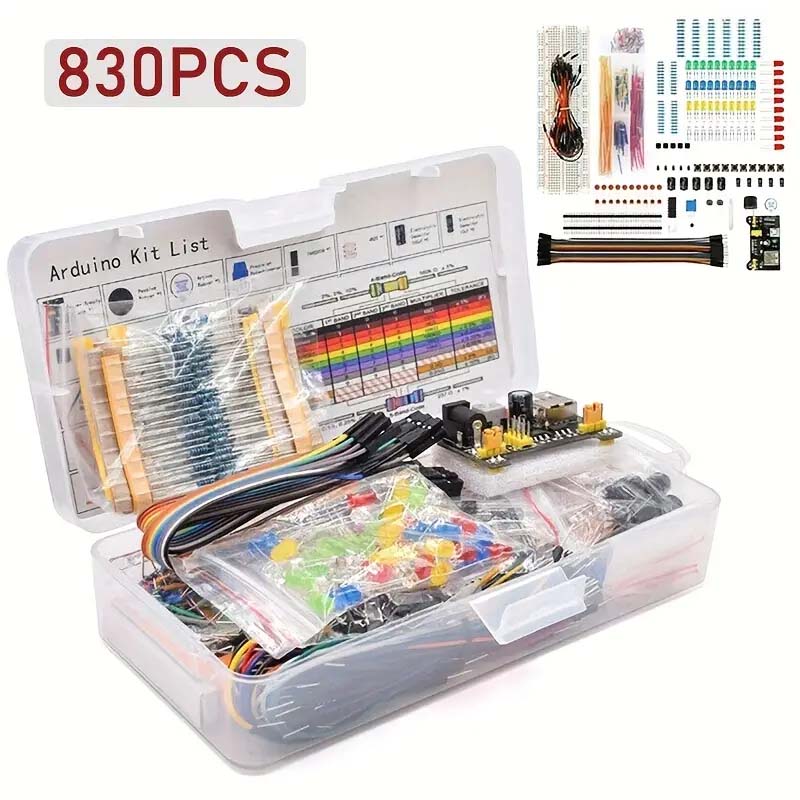 830Pcs/Box DIY Project Starter – обзор и цена Diy Electronics Gadget