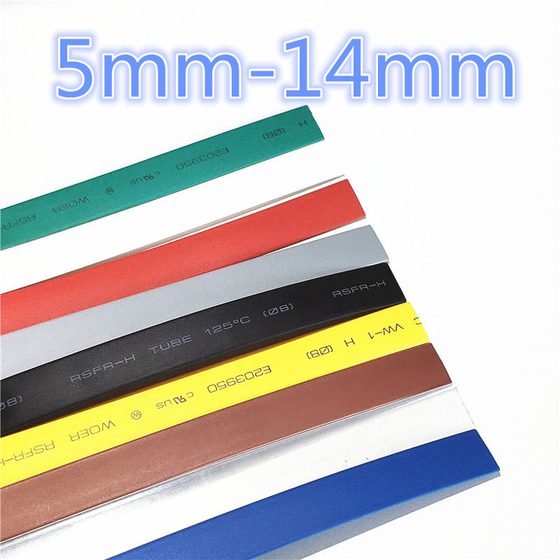 3meters/piece 2:1 7 Colors 5mm – обзор и цена Heat Shrink Tubing