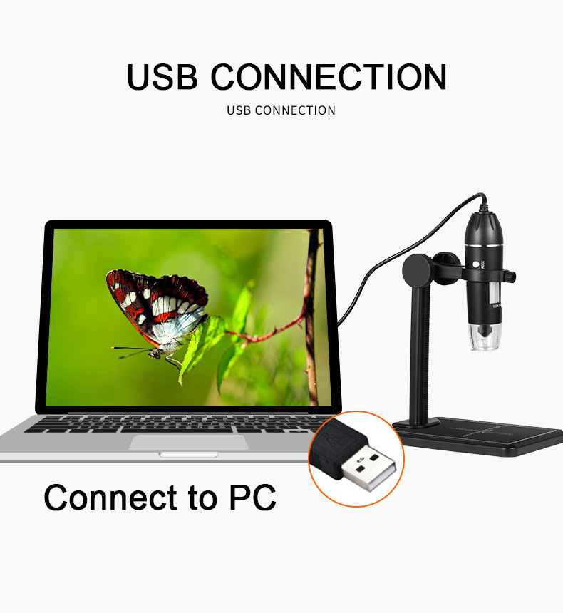 USB Digital Microscope 500X/10 – обзор и цена Diy Electronics Microscope