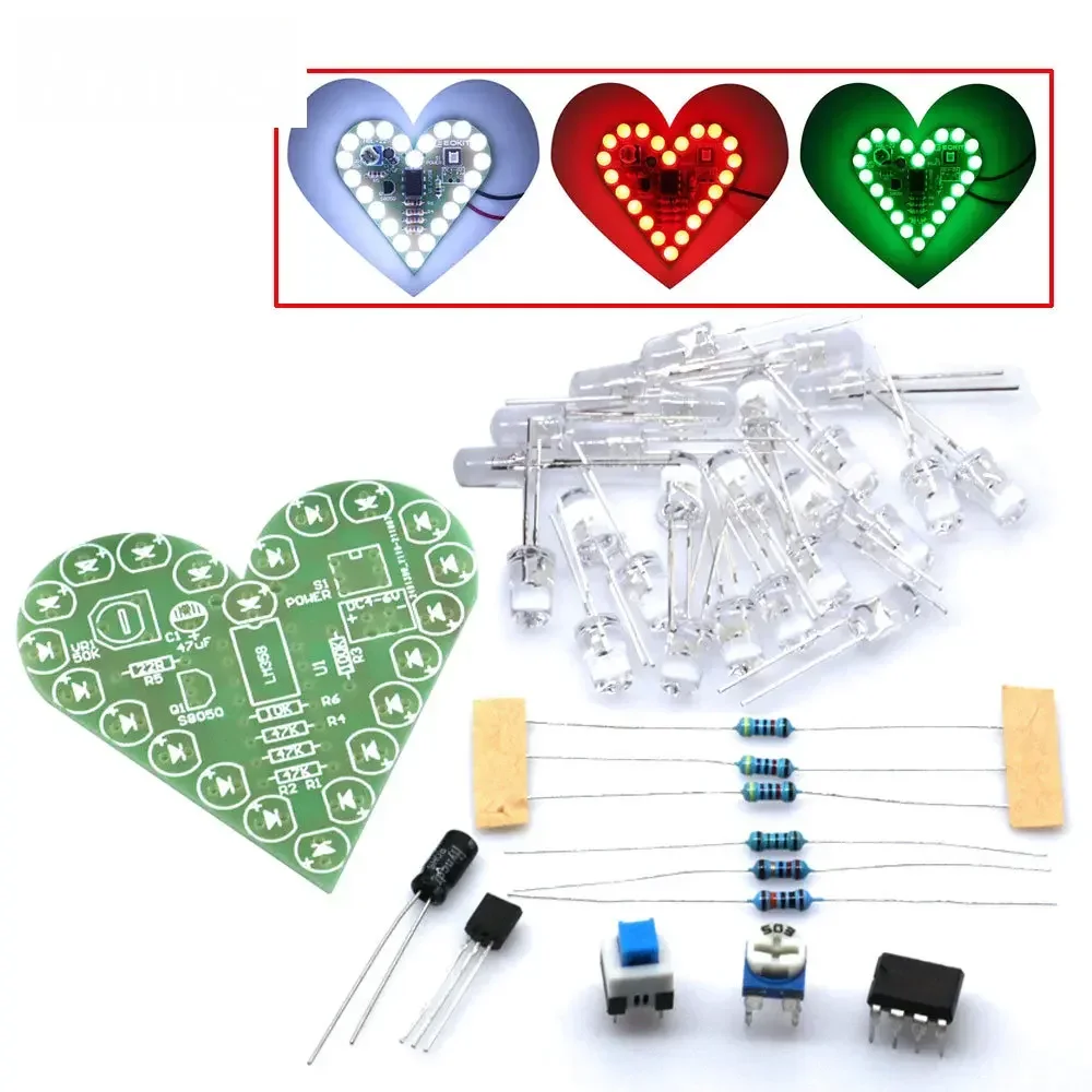 Programmable Heart Breathing L – обзор и цена Diy Electronics Projects For Beginners