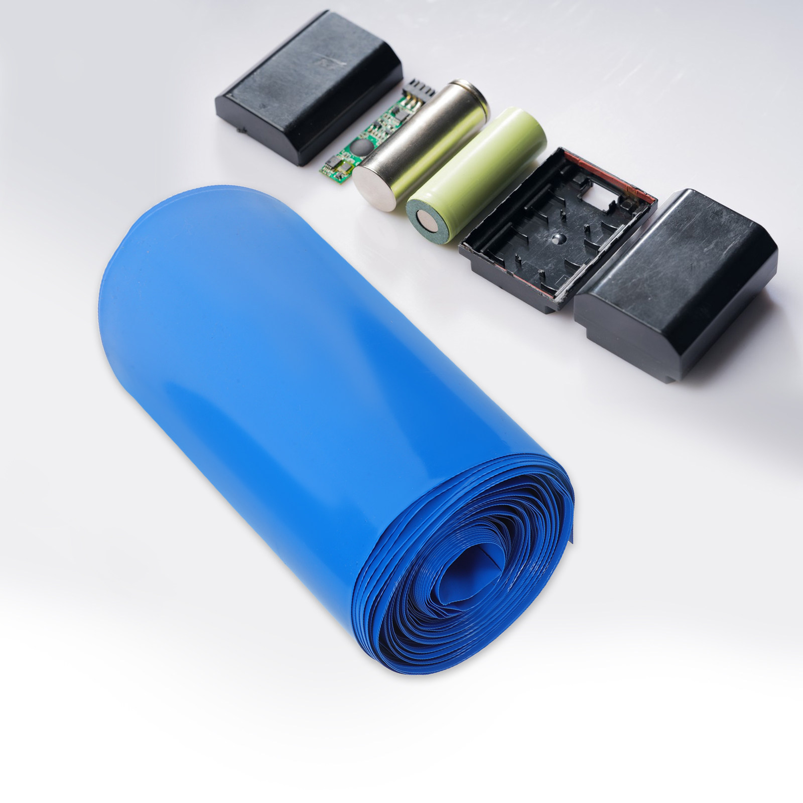 1 Roll 49.21ft Blue PVC Heat S – обзор и цена Heat Shrink Tubing