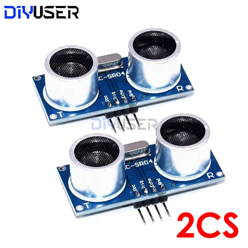 DIYUSER 2pcs Ultrasonic Module – обзор и цена Ultrasonic Sensor Hc