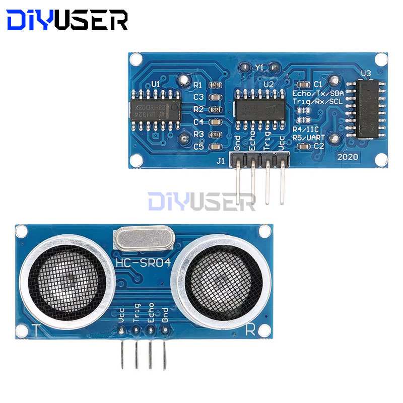 DIYUSER 2pcs Ultrasonic Module – обзор и цена Ultrasonic Sensor Hc