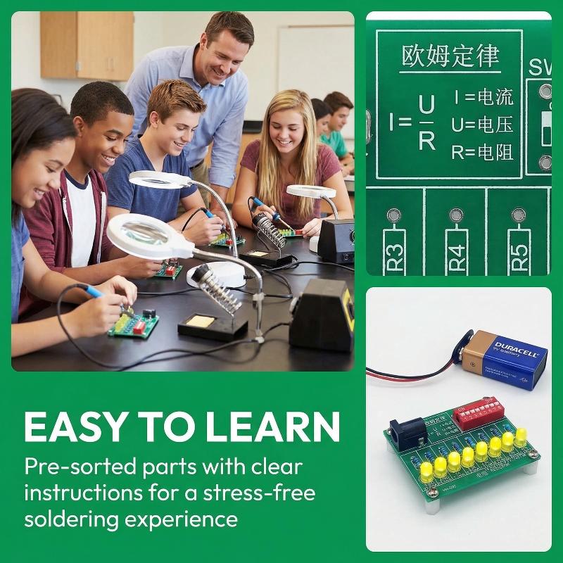 Student Electronic Soldering K – обзор и цена Diy Electronics Tool Kit