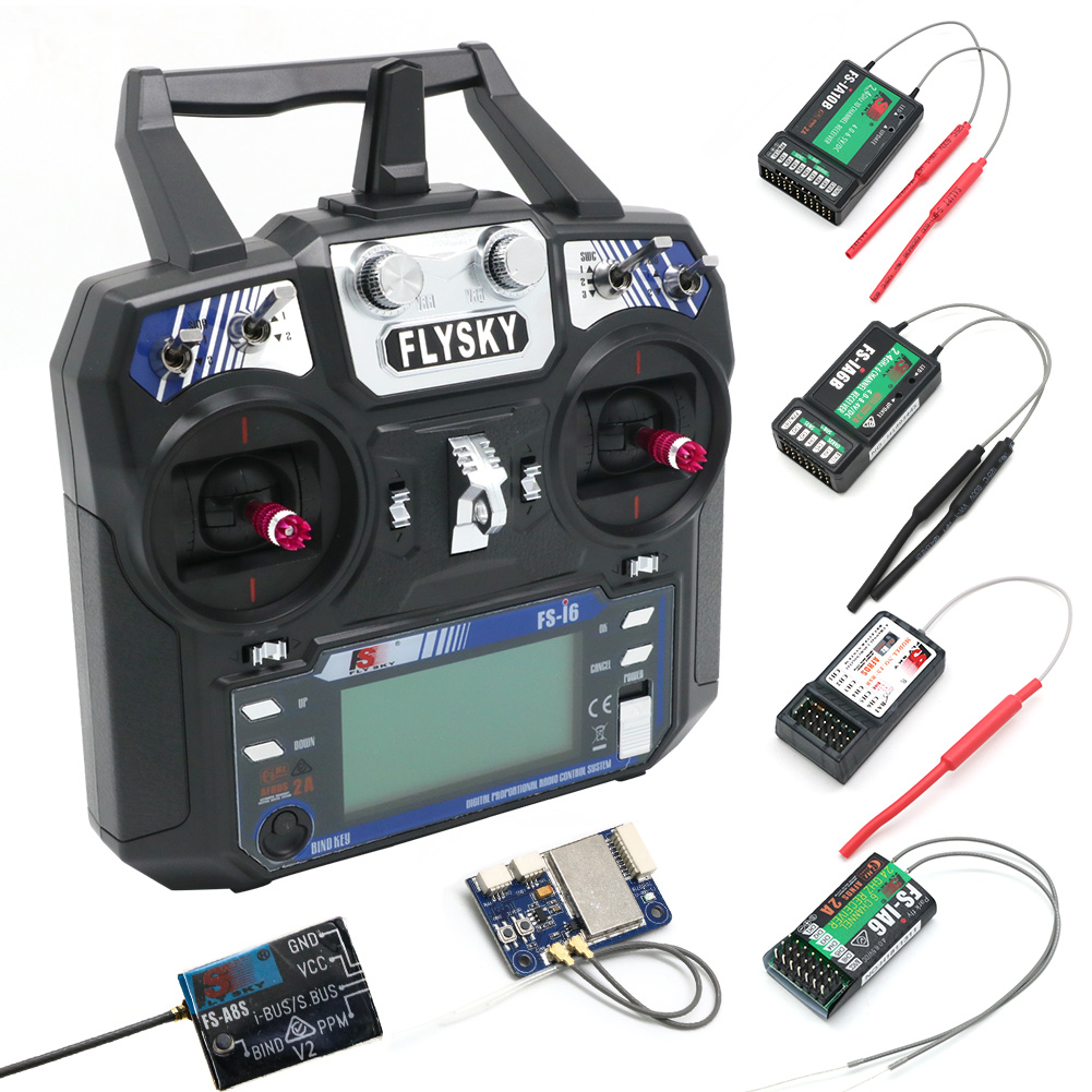 FLYSKY FS-i6 I6 Transmitter 2. – обзор и цена Diy Drone Electronics Kit