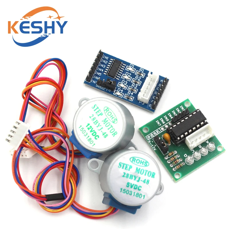 5V 4-Phase 28BYJ-48 DC Gear St – обзор и цена Stepper Motor 28Byj