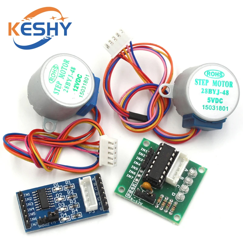 5V 4-Phase 28BYJ-48 DC Gear St – обзор и цена Stepper Motor 28Byj