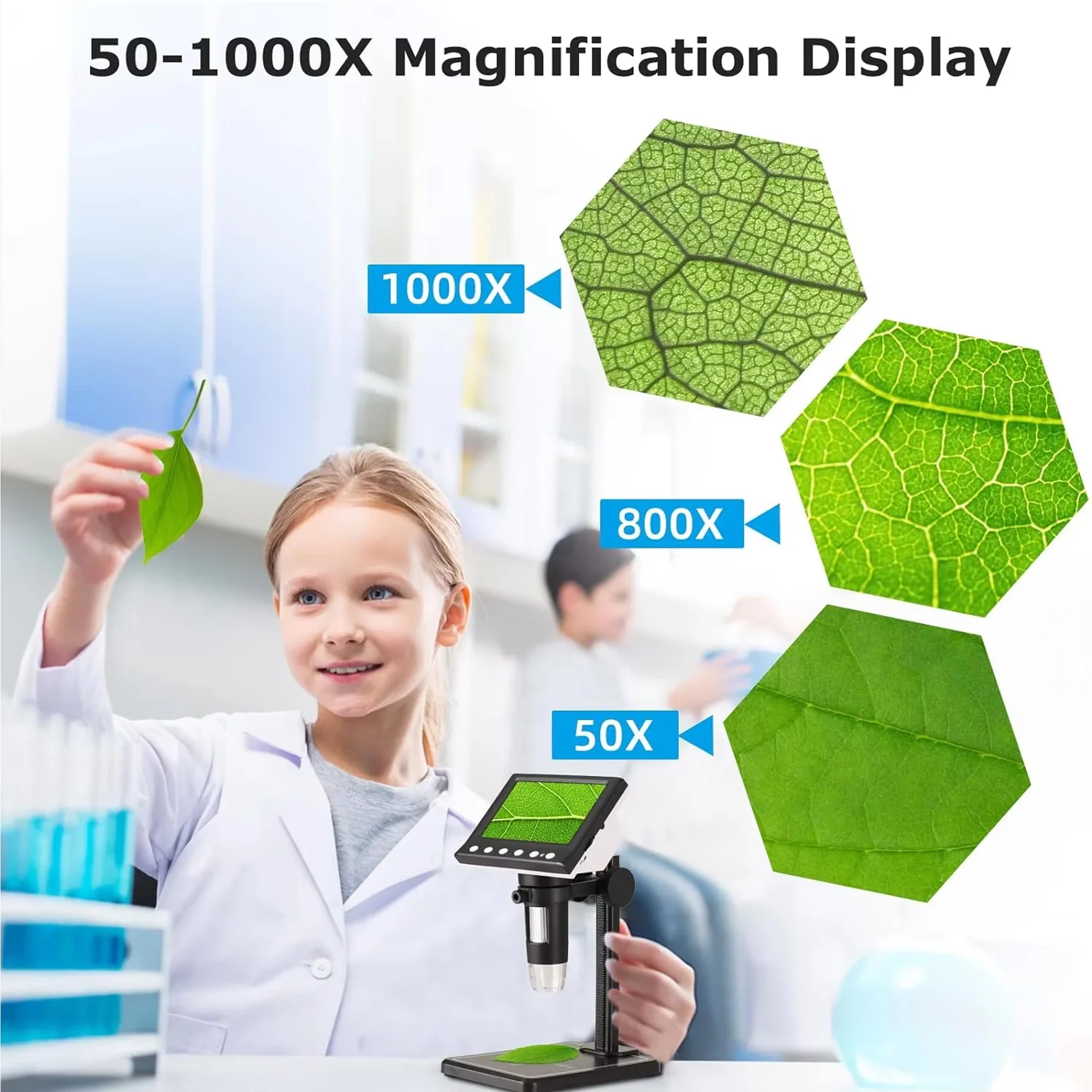 Inspection Microscope 1000x Ma – обзор и цена Diy Electronics Microscope
