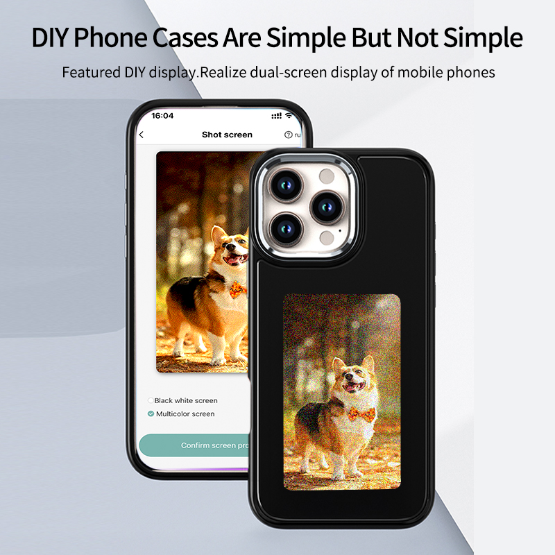 NFC Smart E-ink Phone Case DIY – обзор и цена Diy Electronics Tpu