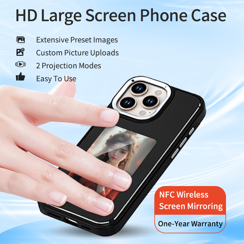 NFC Smart E-ink Phone Case DIY – обзор и цена Diy Electronics Tpu