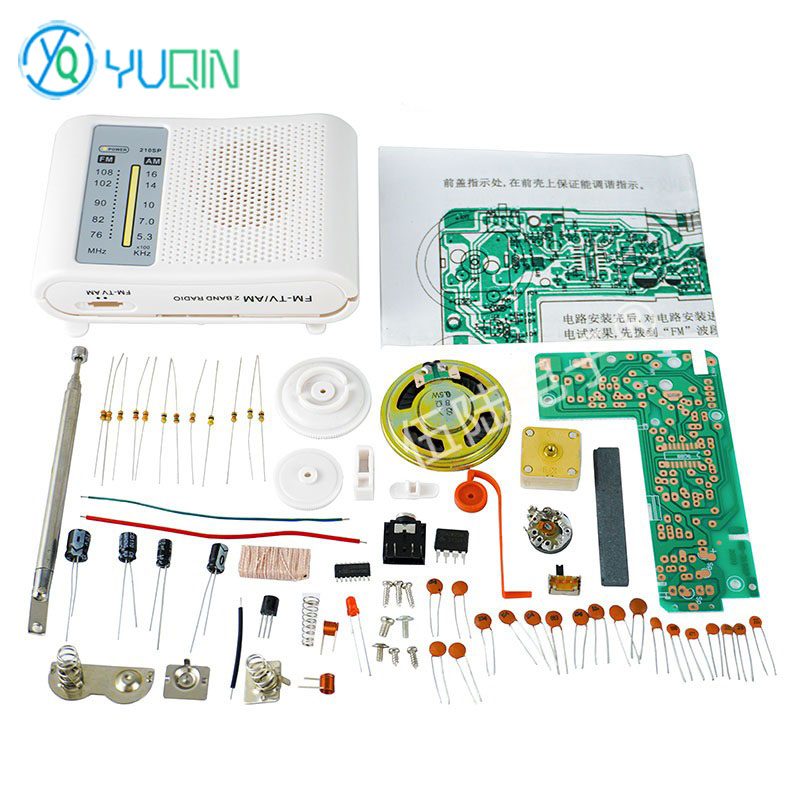 210SP AM/FM Radio Kit DIY Elec – обзор и цена Diy Electronics Projects For Beginners