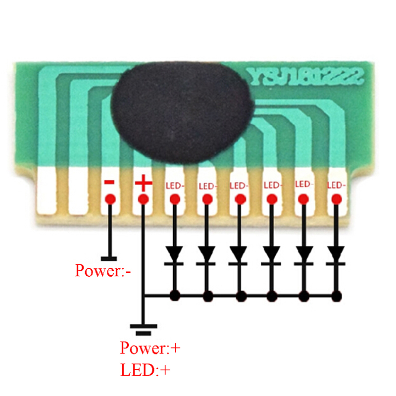 【LM】Hot Sale 10pcs DIY 6-LED L – обзор и цена Diy Electronics For Sale