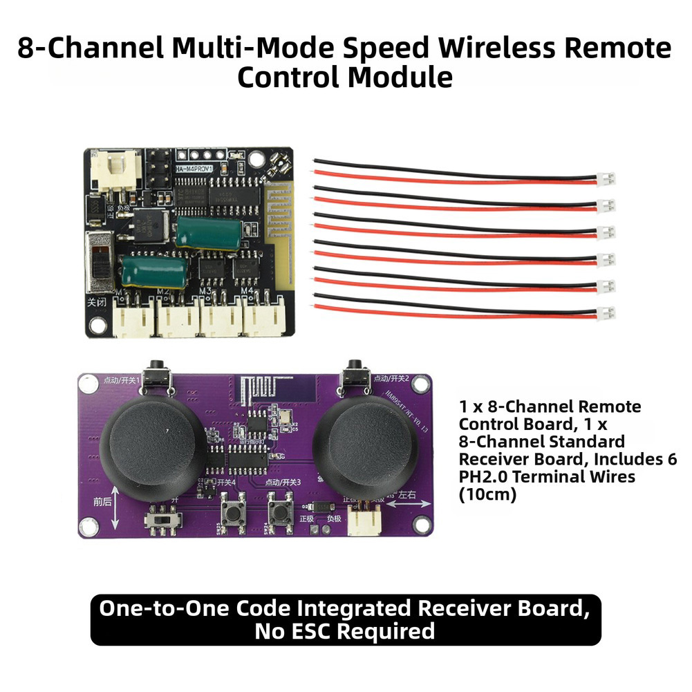 /2.4G /Wireless /8 Channel Dua – обзор и цена Diy Boat Electronics